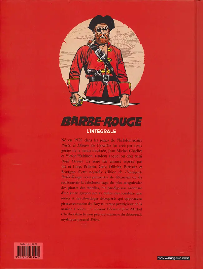 Verso de l'album Barbe-Rouge L'intégrale (Nouvelle édition) Tome 13 Le secret d'Elisa Davis