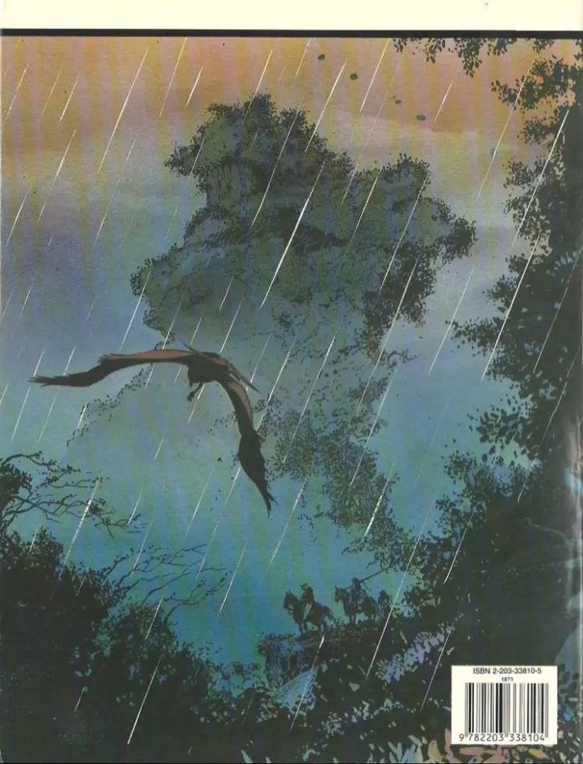 Verso de l'album Les Compagnons du crépuscule Tome 1 Le sortilège du bois des brumes