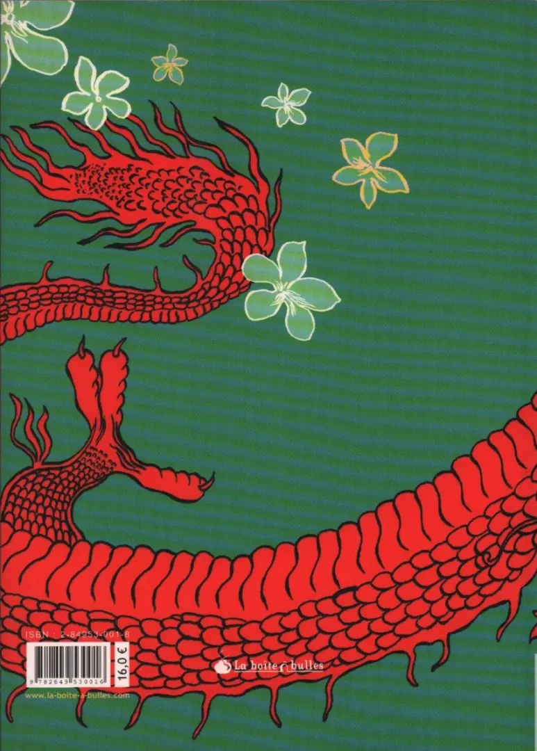 Verso de l'album Le cabinet chinois