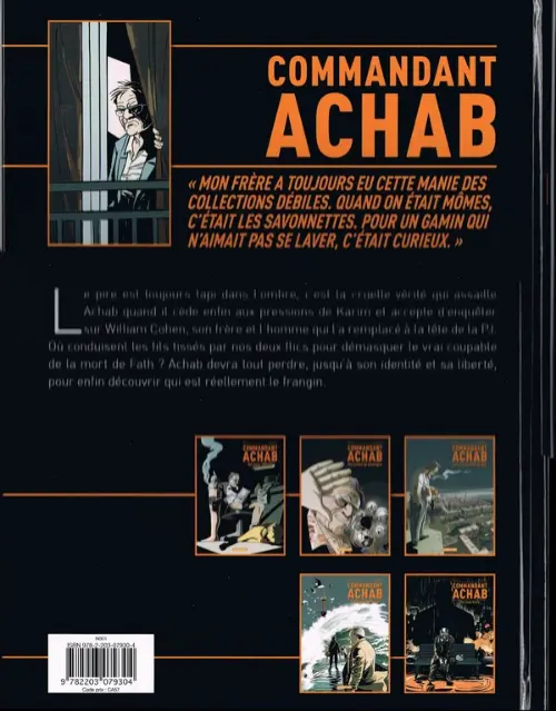 Verso de l'album Commandant Achab Tome 5 Toi, mon frère