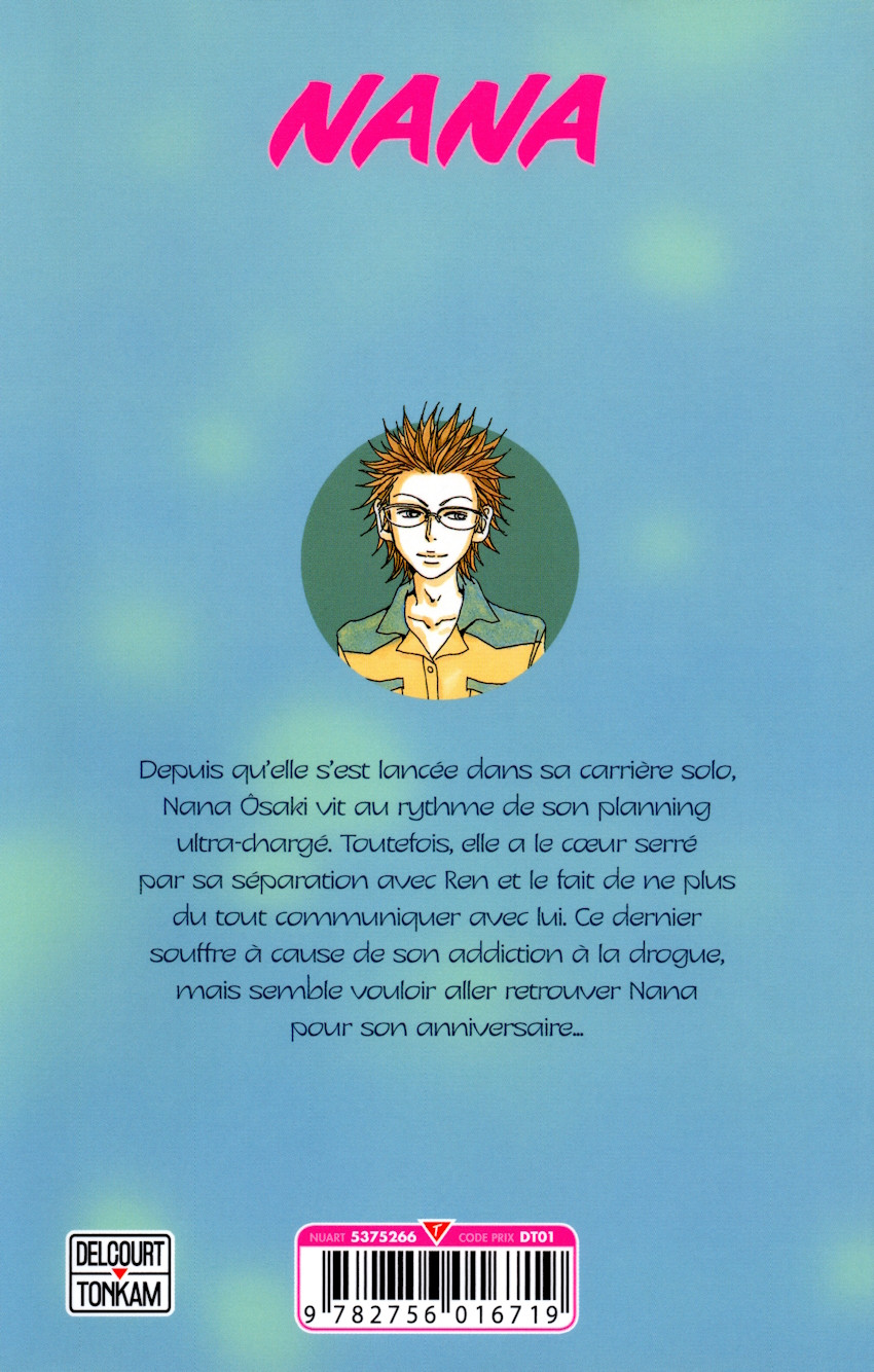 Verso de l'album Nana 20