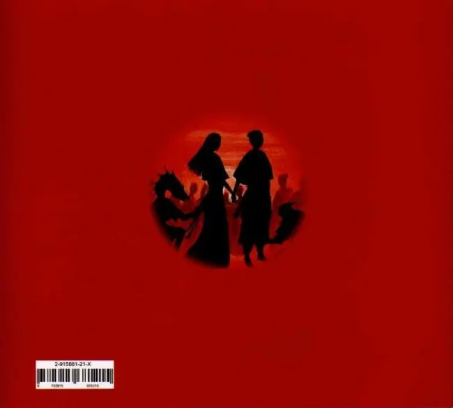 Verso de l'album Conte japonais Urashima Taro