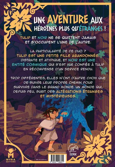 Verso de l'album Tulip noir