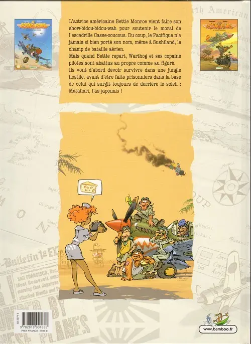 Verso de l'album Les Dézingueurs Tome 2 Coureurs de Nippons