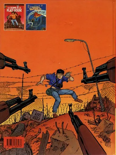 Verso de l'album Les Dossiers d'Olivier Varèse Tome 2 Bienvenue à Kokonino World