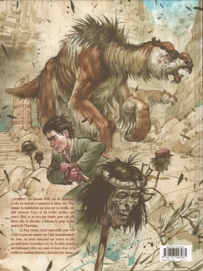 Verso de l'album Douce Tiède & Parfumée Tome 2 Seuls