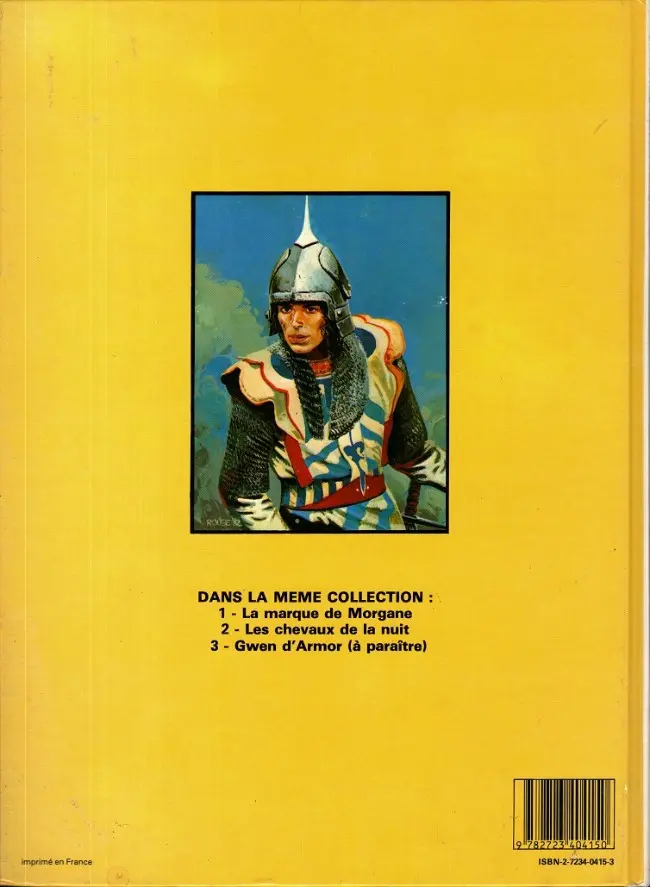 Verso de l'album Les Écluses du ciel Tome 2 Les chevaux de la nuit