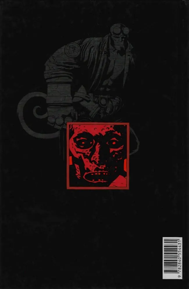 Verso de l'album Hellboy Tome 3 Le Cercueil enchaîné