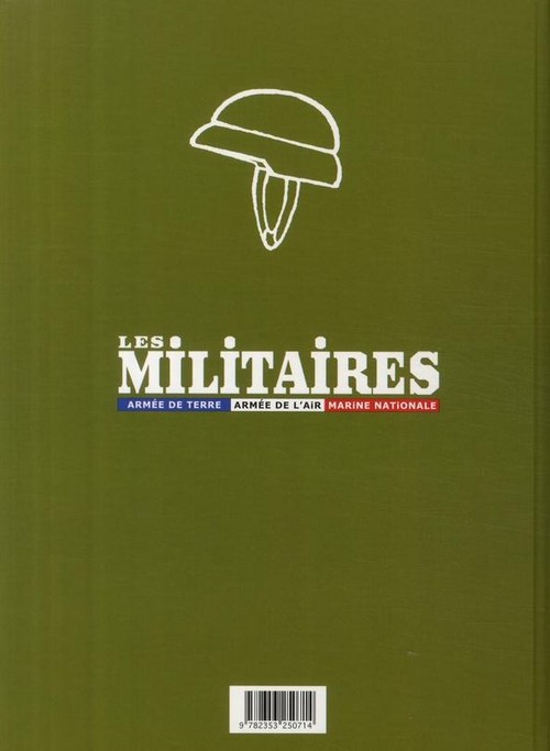 Verso de l'album Les Militaires Tome 2 En avant... marche!