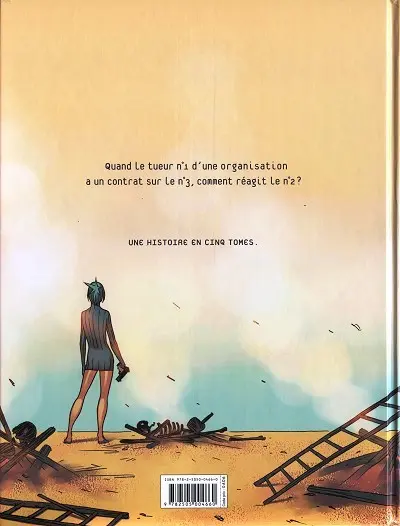 Verso de l'album Naja Tome 2