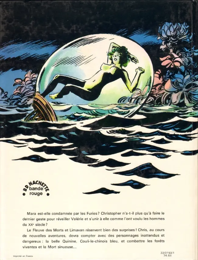 Verso de l'album Les Naufragés du temps Tome 1 L'étoile endormie