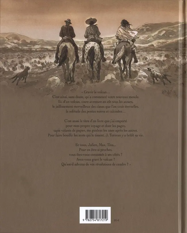 Verso de l'album Notre Amérique Deuxième mouvement Un printemps mexicain