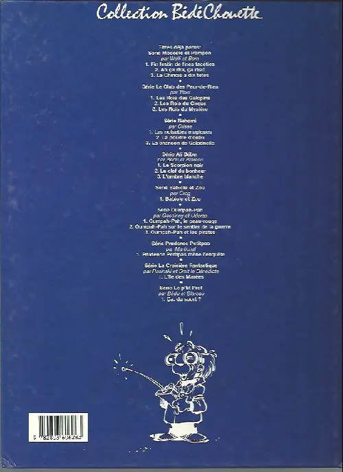 Verso de l'album Le p'tit prof Tome 1 Ça, du sport ?...