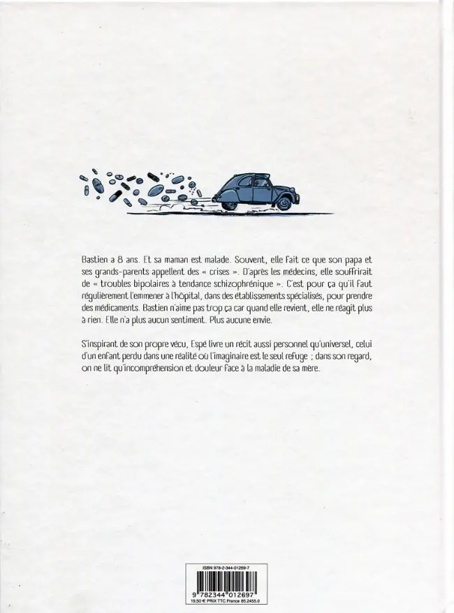 Verso de l'album Le Perroquet