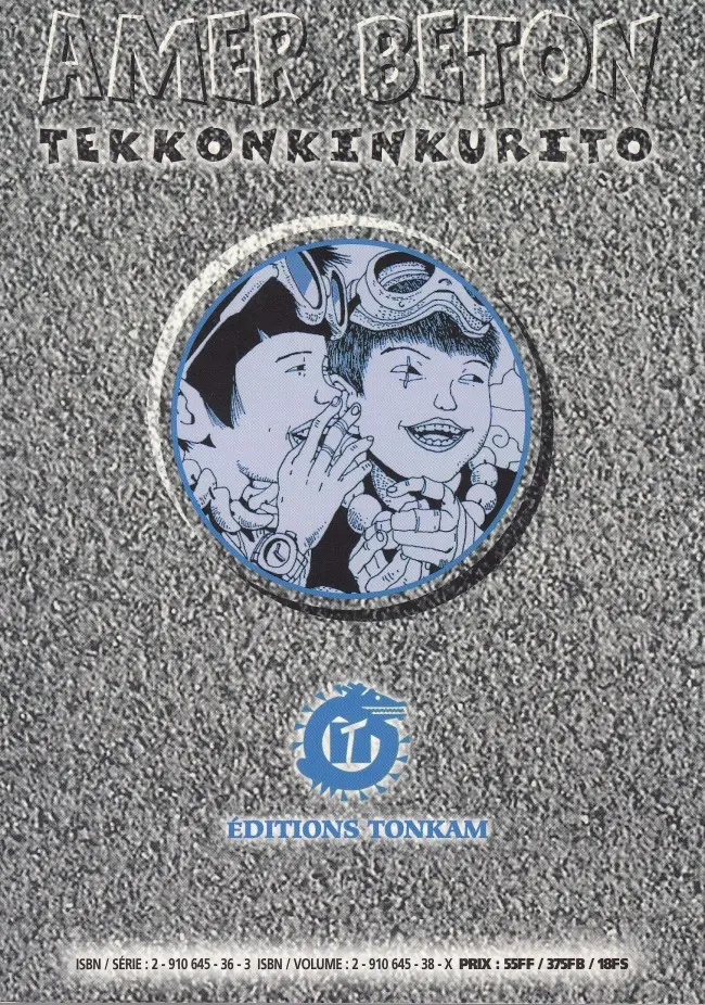 Verso de l'album Amer béton Tome 2