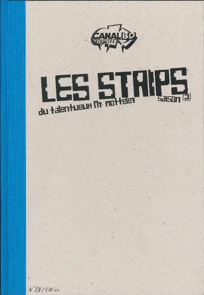 Couverture de l'album Les Strips du talentueux Mr. Motteler Saison 3