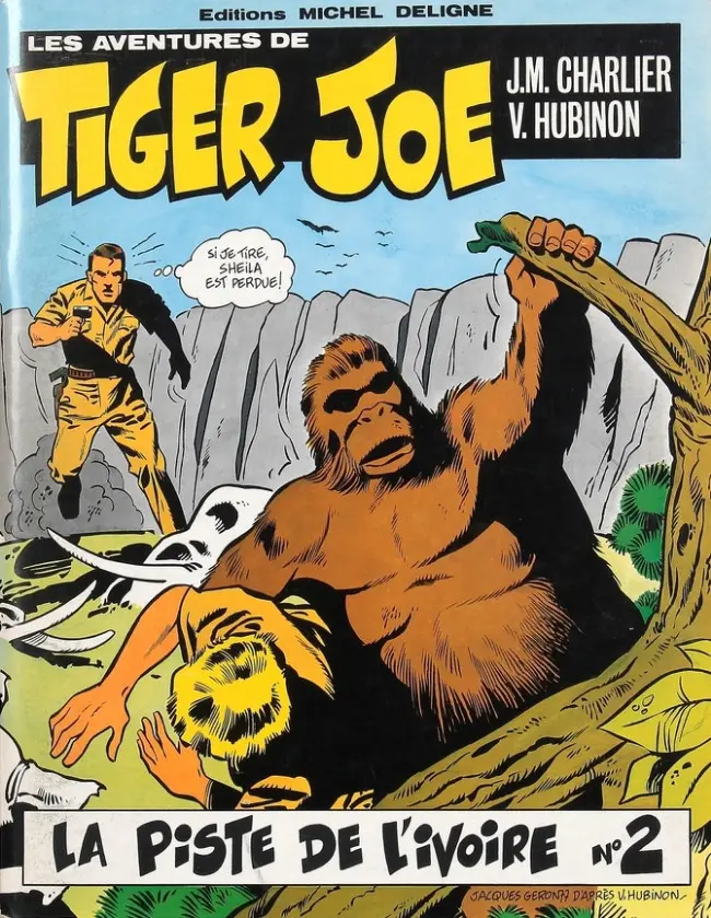 Couverture de l'album Tiger Joe Tome 2 La piste de l'ivoire