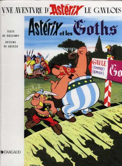 Couverture de l'album Astérix Tome 3 Astérix et les Goths