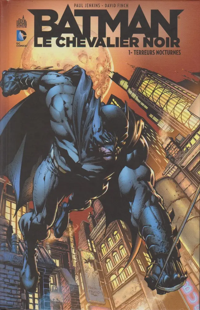 Couverture de l'album Batman : Le Chevalier Noir Tome 1 Terreurs nocturnes