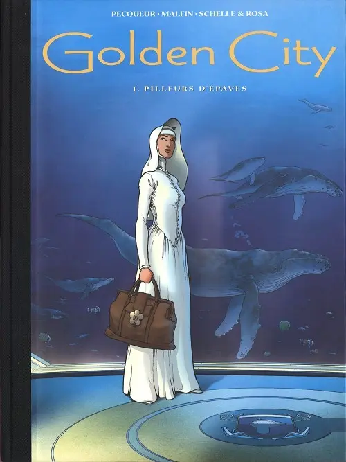 Couverture de l'album Golden City Tome 1 Pilleurs d'épaves