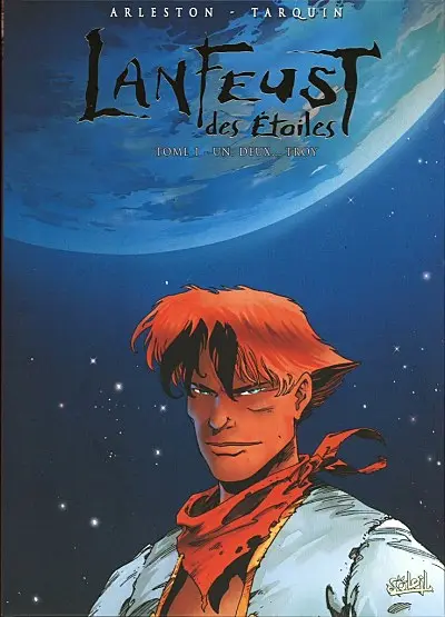 Couverture de l'album Lanfeust des Étoiles Tome 1 Un, deux... Troy