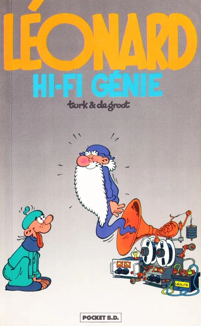 Couverture de l'album Léonard Tome 4 Hi-Fi Génie
