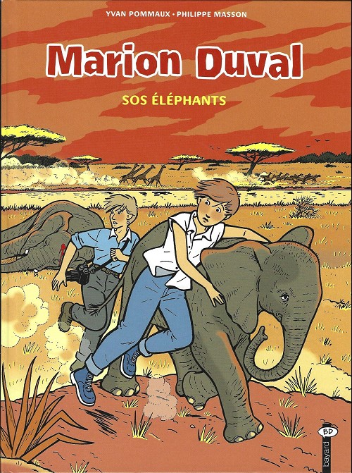 Couverture de l'album Marion Duval Tome 10 S.O.S Éléphants