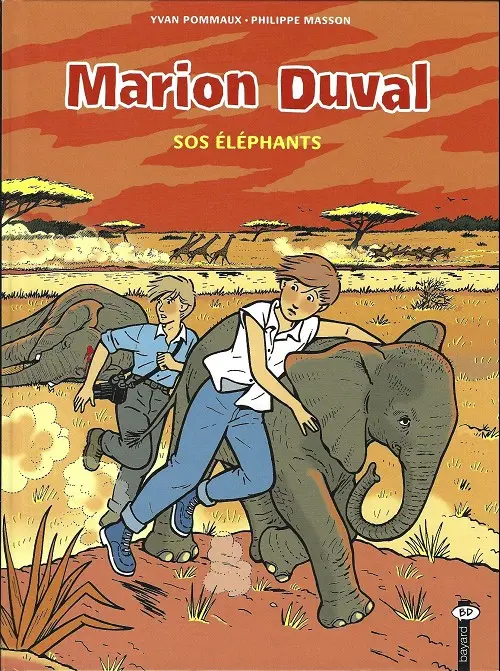 Couverture de l'album Marion Duval Tome 10 S.O.S Éléphants