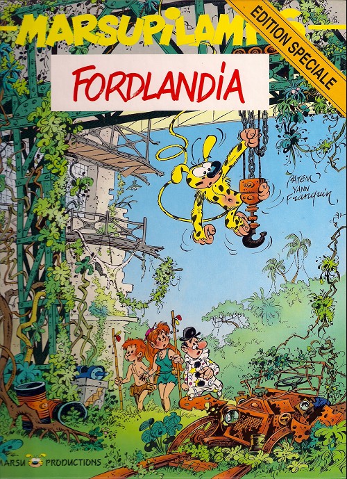 Couverture de l'album Marsupilami Tome 6 Fordlandia
