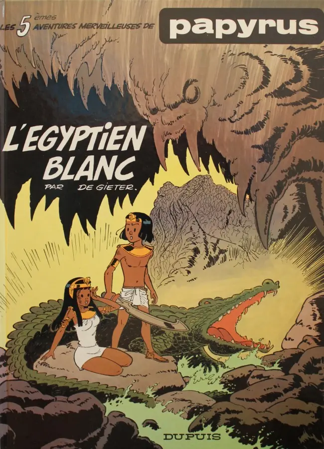 Couverture de l'album Papyrus Tome 5 L'égyptien blanc