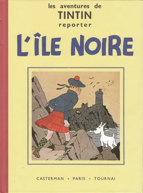 Couverture de l'album Tintin Tome 7 L'île noire