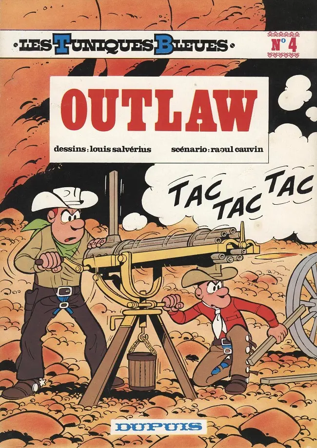 Couverture de l'album Les Tuniques Bleues Tome 4 Outlaw