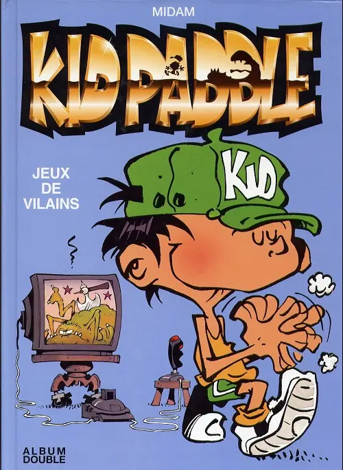 Couverture de l'album Kid Paddle Jeux de vilains / Carnage total