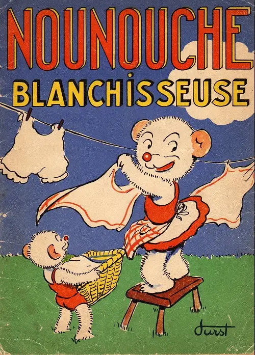 Couverture de l'album Nounouche Tome 18 Nounouche blanchisseuse