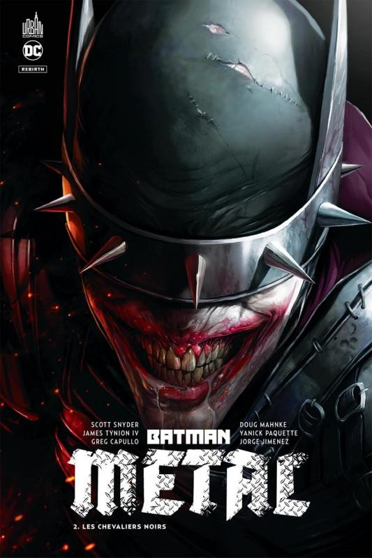 Couverture de l'album Batman Metal Tome 2 Les Chevaliers noirs