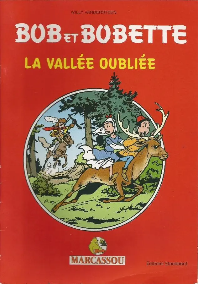 Couverture de l'album Bob et Bobette (Publicitaire) La vallée oubliée