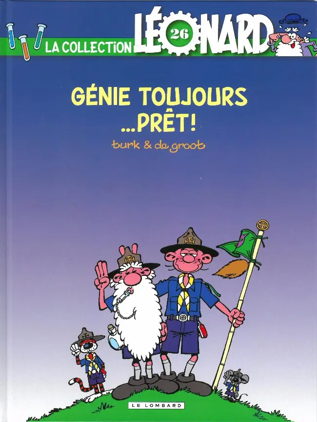 Couverture de l'album La Collection Léonard Tome 26 Génie toujours ... Prêt !