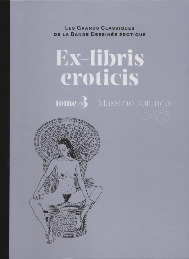 Couverture de l'album Les Grands Classiques de la Bande Dessinée Érotique - La Collection Tome 78 Ex-libris eroticis - Tome 3
