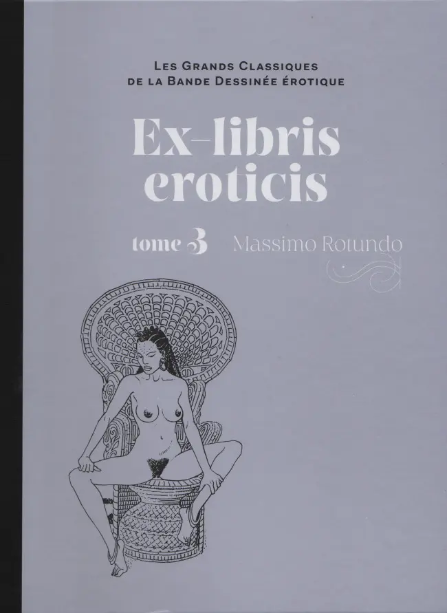 Couverture de l'album Les Grands Classiques de la Bande Dessinée Érotique - La Collection Tome 78 Ex-libris eroticis - Tome 3