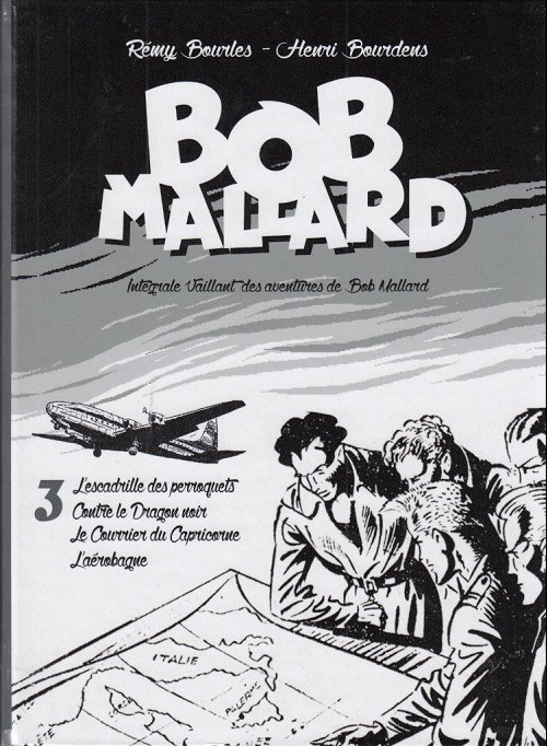 Couverture de l'album Bob Mallard Éditions du Taupinambour L'escadrille des perroquets