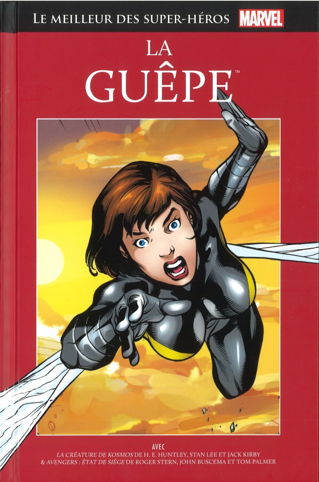 Couverture de l'album Le meilleur des Super-Héros Marvel Tome 37 La Guêpe