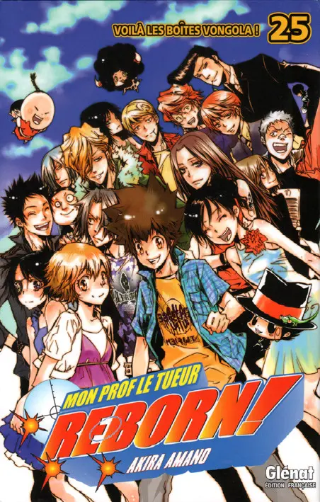 Couverture de l'album Mon prof le tueur - Reborn ! 25 Voilà les boîtes Vongola !