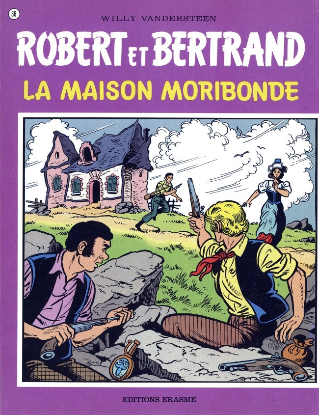 Couverture de l'album Robert et Bertrand Tome 36 La maison moribonde