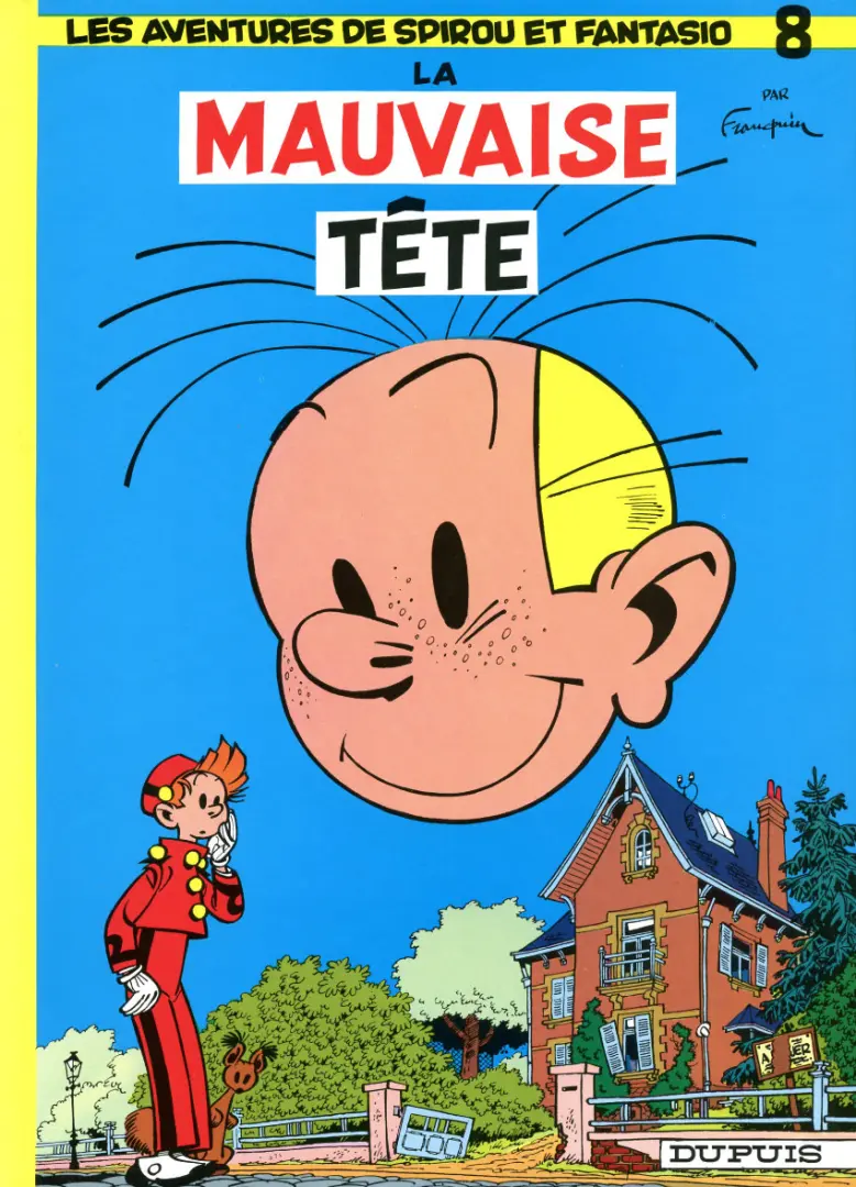 Couverture de l'album Spirou et Fantasio Tome 8 La mauvaise tête