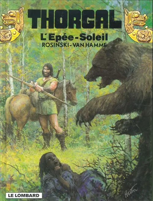 Couverture de l'album Thorgal Tome 18 L'Épée-Soleil