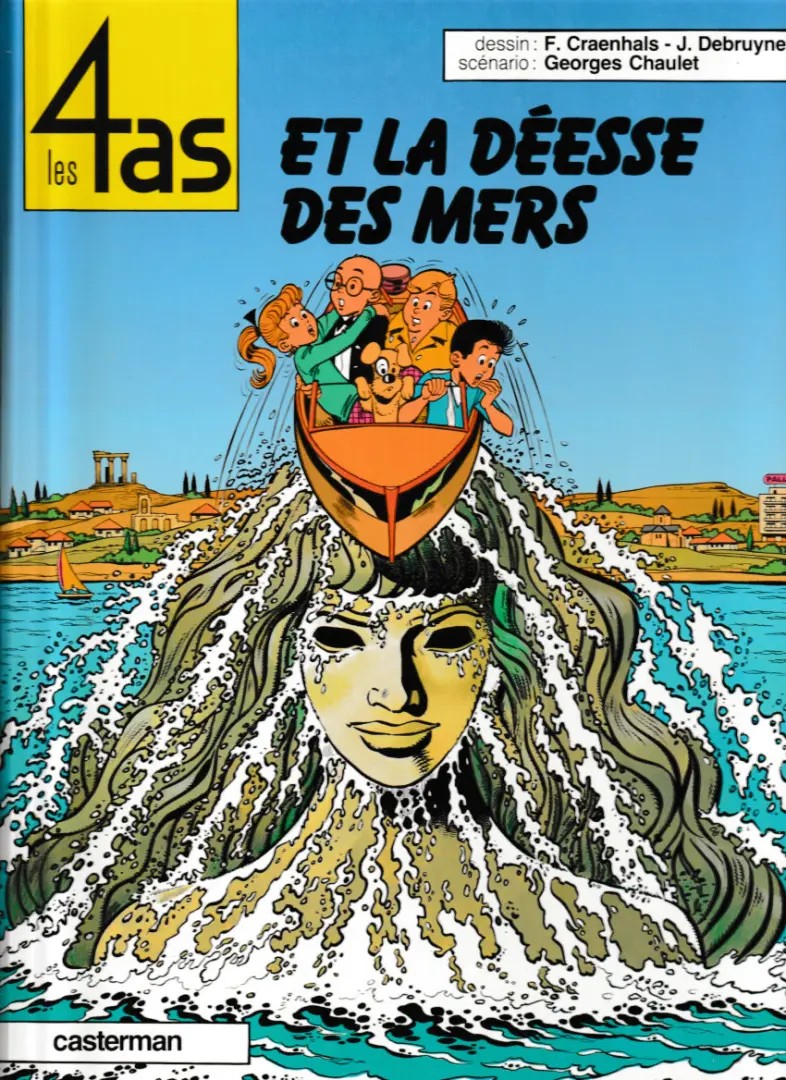 Couverture de l'album Les 4 as Tome 25 Les 4 as et la déesse des mers