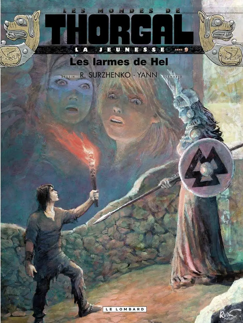 Couverture de l'album Les mondes de Thorgal - La Jeunesse de Thorgal Tome 9 Les larmes de Hel
