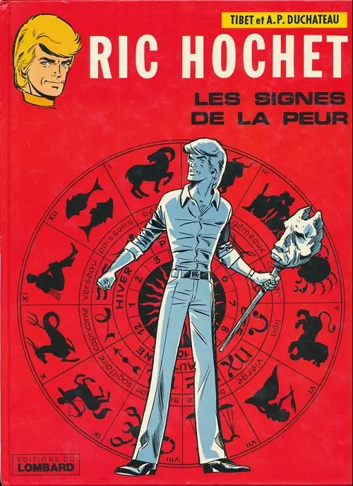 Couverture de l'album Ric Hochet Tome 19 Les signes de la peur