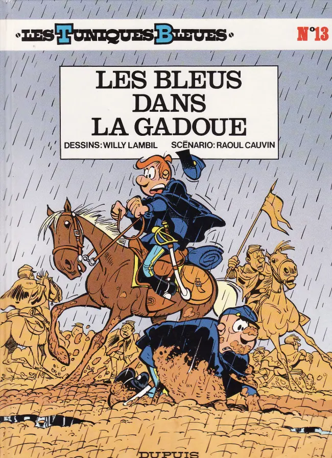 Couverture de l'album Les Tuniques Bleues Tome 13 Les bleus dans la gadoue
