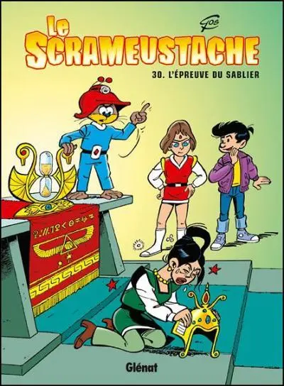 Couverture de l'album Le Scrameustache Tome 30 L'épreuve du sablier